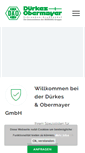Mobile Screenshot of duerkes-obermayer.de